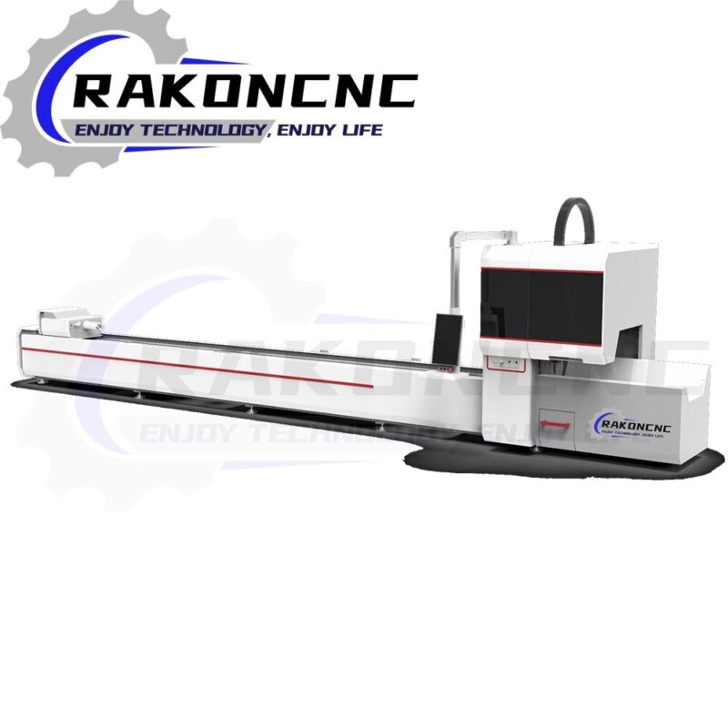 2023 Metal Sheet And Tube Fiber Laser Cutting Machine CNC Steel Plate And Pipe Fiber Laser Cutter For Aluminum - Image 3