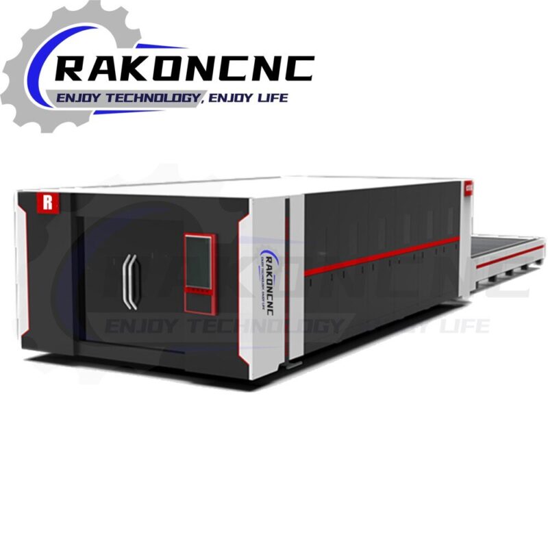 2023 Metal Sheet And Tube Fiber Laser Cutting Machine CNC Steel Plate And Pipe Fiber Laser Cutter For Aluminum - Image 4