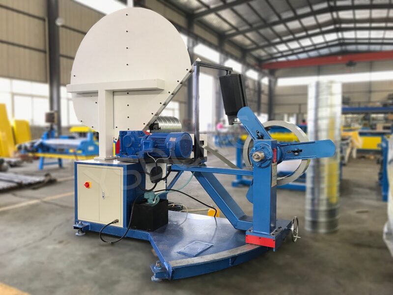 Factory price hvac duct machine spiral tube forming machine for stainless steel round pipe forming - Image 2