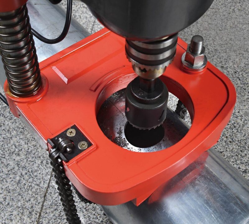 High Quality Durable Luxury Electric Pipe Hole Cutting Machine 1"-4" Steel Pipe Hole Cutter - Image 3