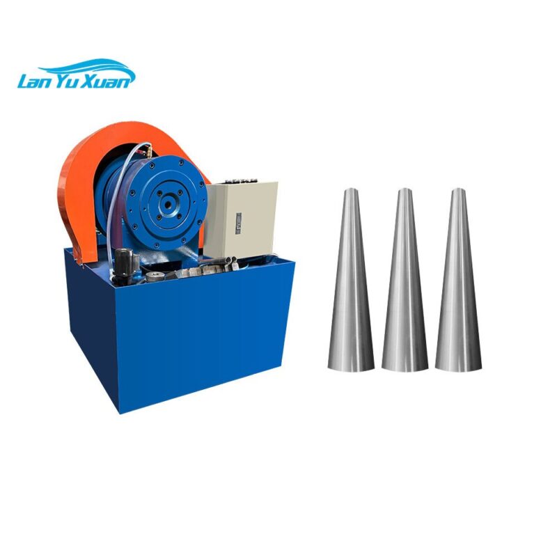 Steel Pipe End Shrinking Machine Low Noise tube tapering machine